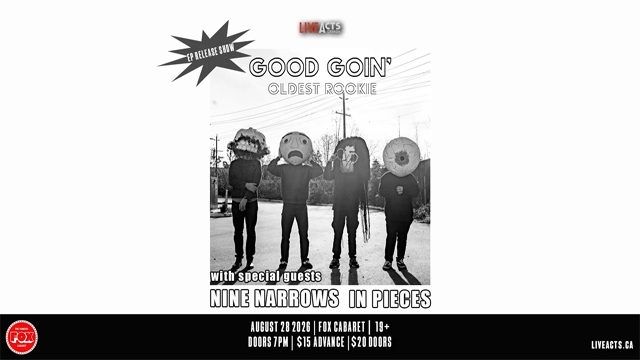Good Goin', Nine Narrows, In Pieces @ Fox Cabaret - Event Profile Photo
